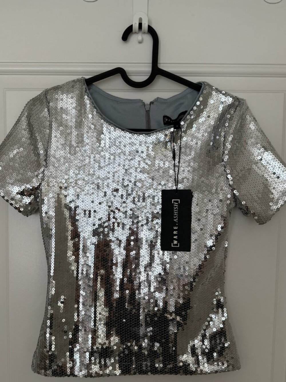 Ashish x Warehouse Sequin Top fits size XS / 6 UK